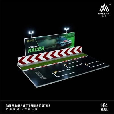 1:64 Black Box Diorama (MoreArt) - Diorama Rally cross 1:64 Black Box Diorama (MoreArt) - Diorama Rally cross