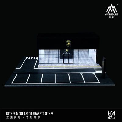 1:64 Black Box Diorama (MoreArt) - Lamborghini Showroom 1:64 Black Box Diorama (MoreArt) - Lamborghini Showroom