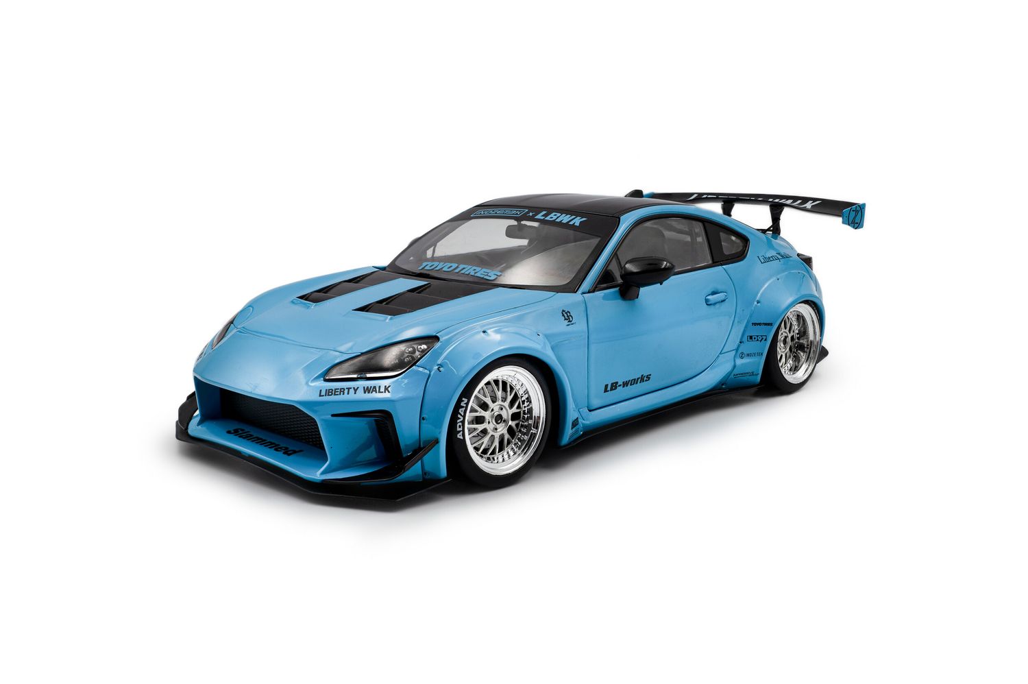 1:18 Solido - Toyota GR86 LBWK BODY KIT blue
