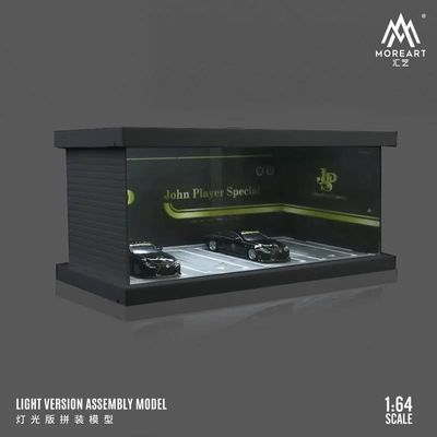 1:64 Black Box Diorama (MoreArt) - Diorama JPS Parking Lot *With Lights* *Without Cars* 1:64 Black Box Diorama (MoreArt) - Diorama JPS Parking Lot *With Lights* *Without Cars*