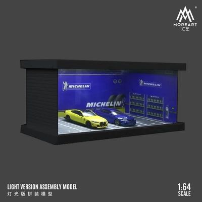 1:64 Black Box Diorama (MoreArt) - Diorama Michelin Parking Lot *With Lights* *Without Cars* 1:64 Black Box Diorama (MoreArt) - Diorama Michelin Parking Lot *With Lights* *Without Cars*