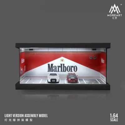 1:64 Black Box Diorama (MoreArt) - Diorama Marlboro Parking Lot *With Lights* *Without Cars* 1:64 Black Box Diorama (MoreArt) - Diorama Marlboro Parking Lot *With Lights* *Without Cars*