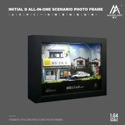1:64 Black Box Diorama (MoreArt) - Photo Frame Initial D Film *With Lights* *Without Cars* 1:64 Black Box Diorama (MoreArt) - Photo Frame Initial D Film *With Lights* *Without Cars*