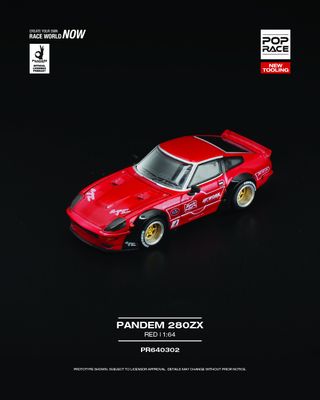 1:64 Pop Race Limited - Pandem 280 ZX, red 1:64 Pop Race Limited - Pandem 280 ZX, red