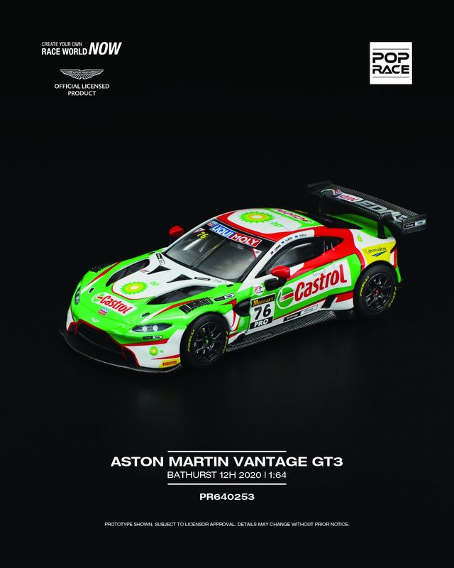 1:64 Pop Race Limited - 2020 Aston Martin Vantage GT3 Bathurst 12h