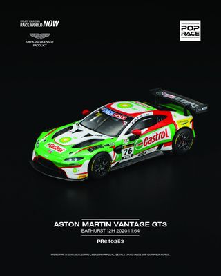 1:64 Pop Race Limited - 2020 Aston Martin Vantage GT3 Bathurst 12h 1:64 Pop Race Limited - 2020 Aston Martin Vantage GT3 Bathurst 12h