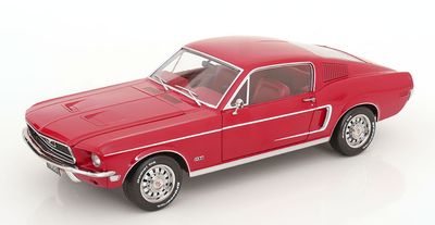 1:12 KK Scale - Ford Mustang GT Fastback 1968 rot 1:12 KK Scale - Ford Mustang GT Fastback 1968 rot