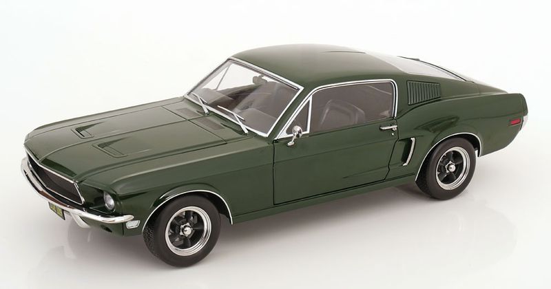 1:12 KK Scale - Ford Mustang GT Fastback 1968 dunkelgrün 1:12 KK Scale - Ford Mustang GT Fastback 1968 dunkelgrün