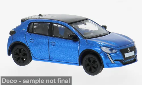 1:87 PCX87 - Peugeot 208 II, blau, 2019