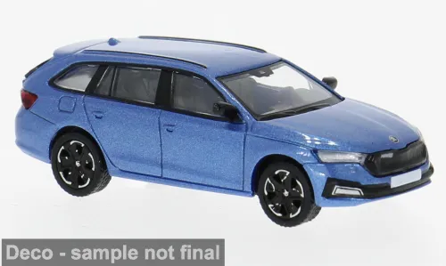 1:87 PCX87 - Skoda Octavia IV Combi, blau, 2019