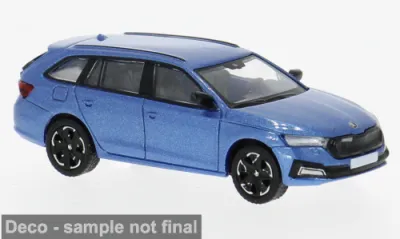 1:87 PCX87 - Skoda Octavia IV Combi, blau, 2019 1:87 PCX87 - Skoda Octavia IV Combi, blau, 2019