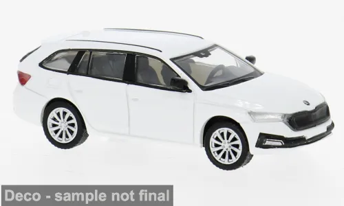 1:87 PCX87 - Skoda Octavia IV Combi, weiss, 2019