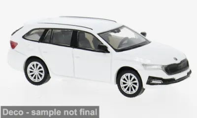 1:87 PCX87 - Skoda Octavia IV Combi, weiss, 2019 1:87 PCX87 - Skoda Octavia IV Combi, weiss, 2019