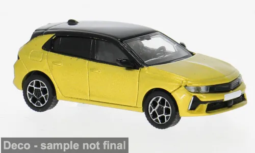 1:87 PCX87 - Opel Astra L, gelb/schwarz, 2021