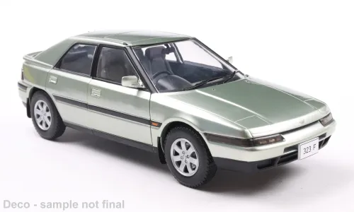 1:24 Whitebox - Mazda 323 F, hellgrün, 1989