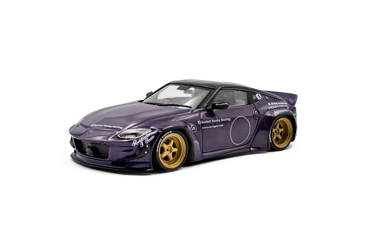 1:43 Solido -  Nissan 400z Rocket Bunny Purple 2022