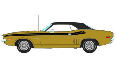 1:18 ACME - 1971 Dodge Challenger R/T - GY8 Gold Metallic 1:18 ACME - 1971 Dodge Challenger R/T - GY8 Gold Metallic