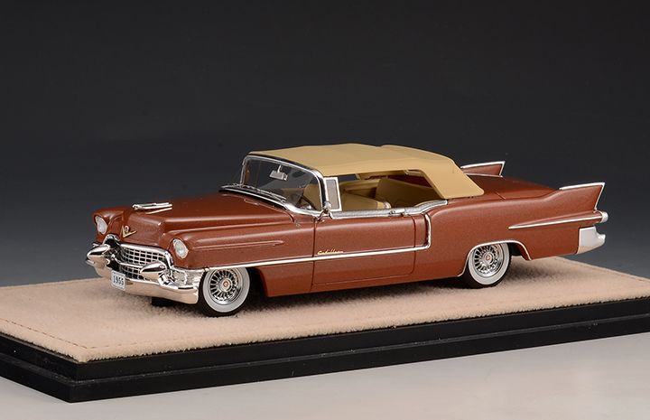 1:43 Stamp Models - 1955 Cadillac Eldorado Biarritz Closed top Copper Metallic 1:43 Stamp Models - 1955 Cadillac Eldorado Biarritz Closed top Copper Metallic