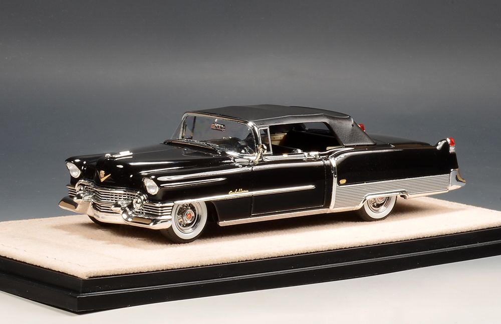 1:43 Stamp Models - 1954 Cadillac Eldorado Convertible Closed Top Black