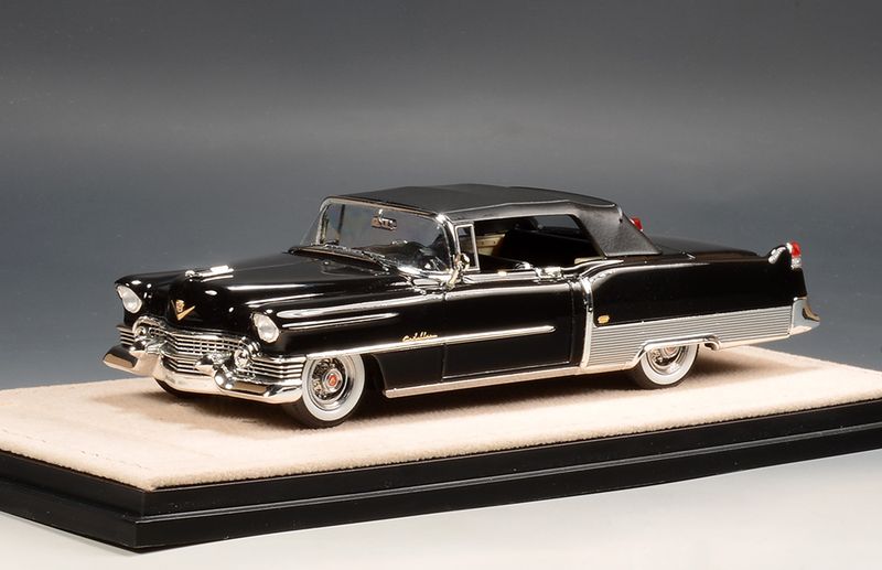 1:43 Stamp Models - 1954 Cadillac Eldorado Convertible Closed Top Black 1:43 Stamp Models - 1954 Cadillac Eldorado Convertible Closed Top Black