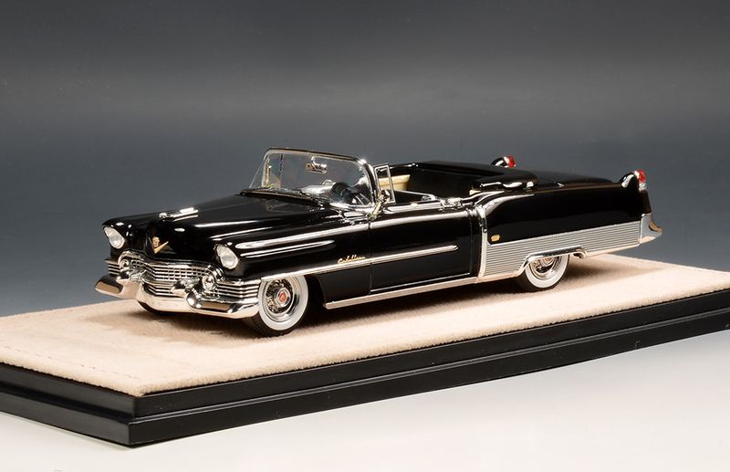 1:43 Stamp Models - 1954 Cadillac Eldorado Convertible Open Top Black 1:43 Stamp Models - 1954 Cadillac Eldorado Convertible Open Top Black