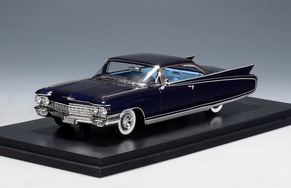 1:43 Stamp Models - 1960 Cadillac Eldorado Seville York Blue Metallic