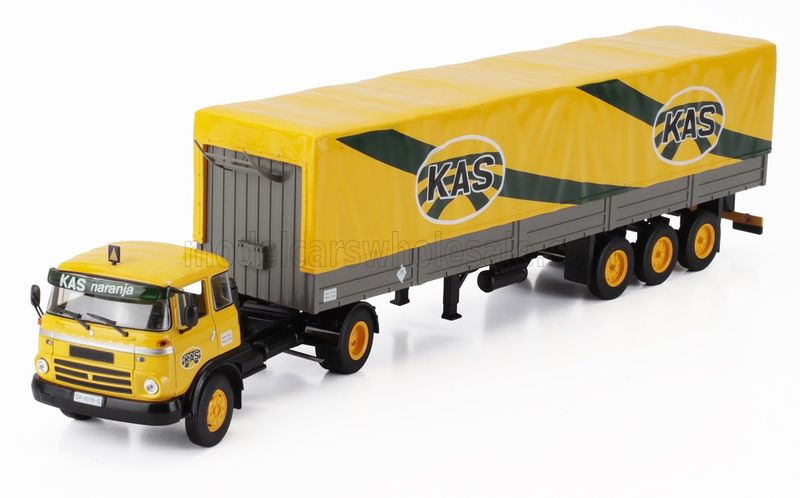 1:43 Altaya - BARREIROS - SUPER AZOR TRUCK TELONATO KAS TRANSPORTS 1967 *Ohne Verpackung* 1:43 Altaya - BARREIROS - SUPER AZOR TRUCK TELONATO KAS TRANSPORTS 1967 *Ohne Verpackung*