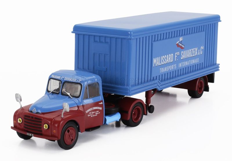 1:43 Altaya - CITROEN - U23 TRUCK MALISSARD SAVARZEIX TRANSPORTS 1961 *Ohne Verpackung* 1:43 Altaya - CITROEN - U23 TRUCK MALISSARD SAVARZEIX TRANSPORTS 1961 *Ohne Verpackung*