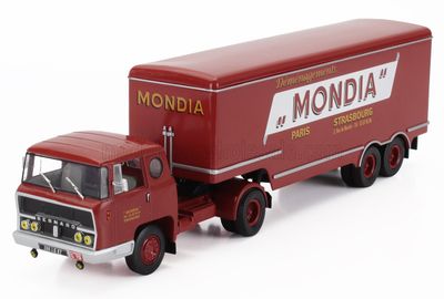 1:43 Altaya - BERNARD - TDA180 TRUCK DEMENAGEMENTS MONDIA TRANSPORTS 1960 *Ohne Verpackung* 1:43 Altaya - BERNARD - TDA180 TRUCK DEMENAGEMENTS MONDIA TRANSPORTS 1960 *Ohne Verpackung*