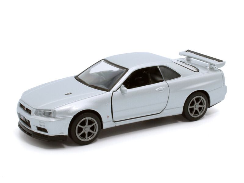 1:32 Tayumo - Nissan GT-R34 V-Spec II Silver 1:32 Tayumo - Nissan GT-R34 V-Spec II Silver