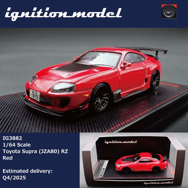 1:64 Ignition - Toyota Supra (JZA80) RZ, red 1:64 Ignition - Toyota Supra (JZA80) RZ, red