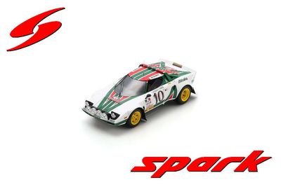 1:18 Spark - Lancia Stratos No.10 Winner Monte Carlo Rally 1976 S. Munari - S. Maiga 1:18 Spark - Lancia Stratos No.10 Winner Monte Carlo Rally 1976 S. Munari - S. Maiga
