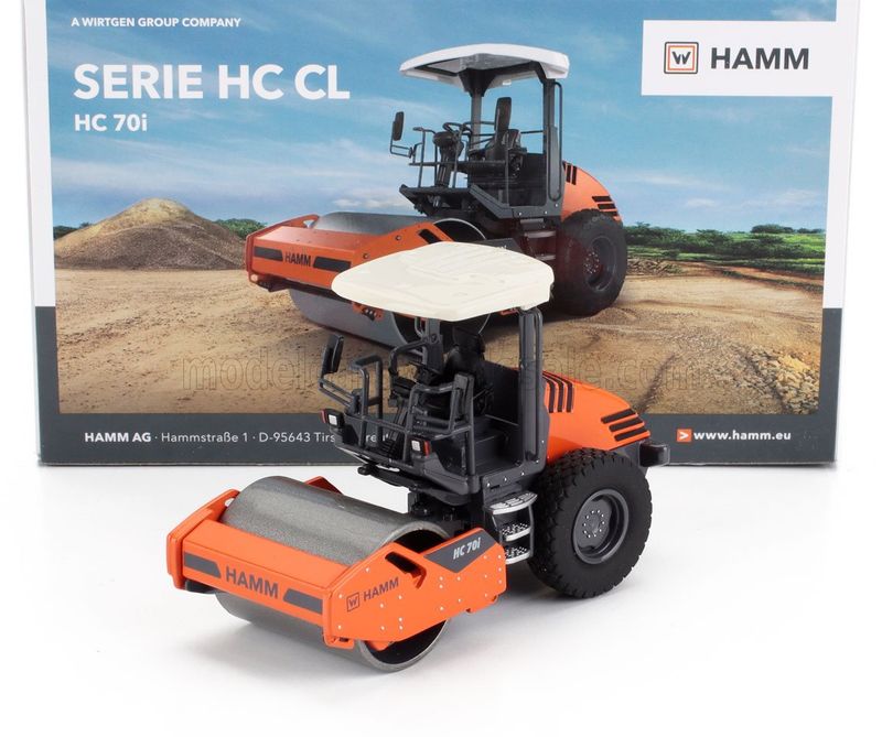 1:50 NZG - Hamm HC70i Vibrationswalze 1:50 NZG - Hamm HC70i Vibrationswalze