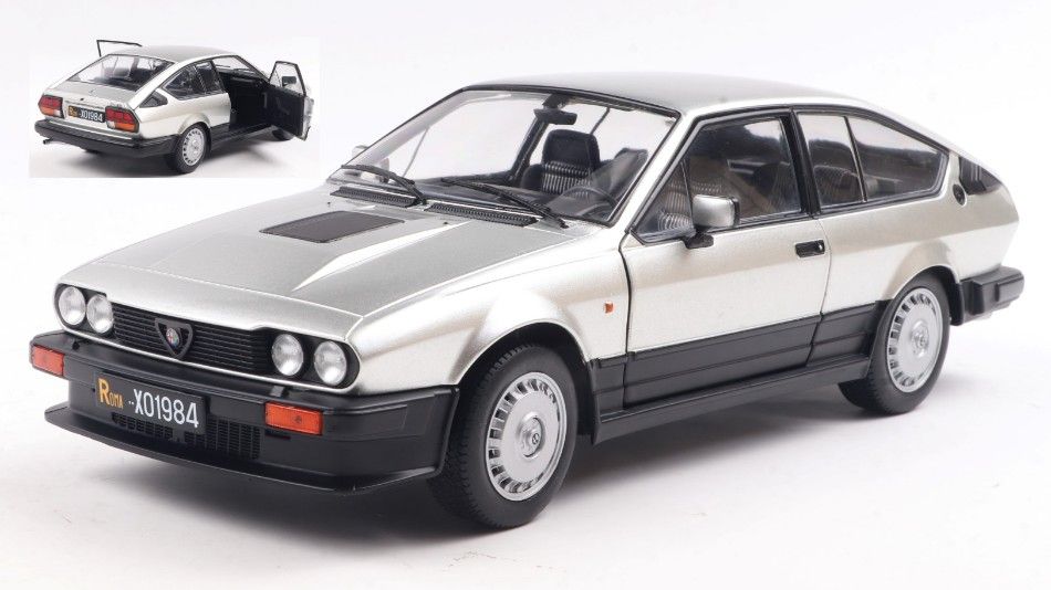 1:18 Solido - 1984 Alfa Romeo GTV6 Silver