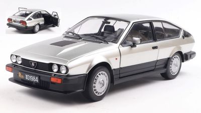 1:18 Solido - 1984 Alfa Romeo GTV6 Silver 1:18 Solido - 1984 Alfa Romeo GTV6 Silver