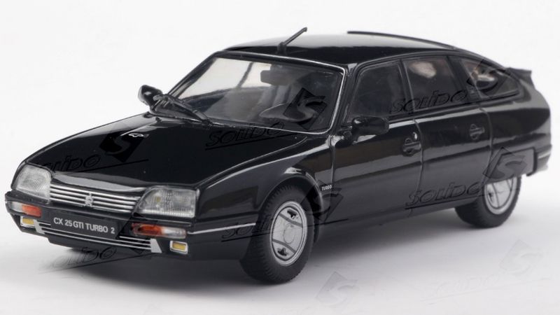 1:43 Solido - 1989 Citroen CX GTI Turbo II Black 1:43 Solido - 1989 Citroen CX GTI Turbo II Black