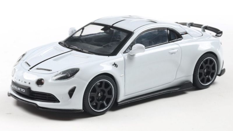 1:43 Solido - 2024 Alpine A110 Radicale 70 White 1:43 Solido - 2024 Alpine A110 Radicale 70 White