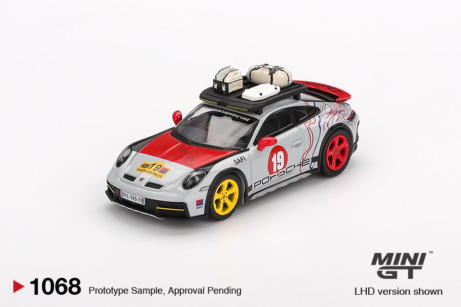 1:64 Mini GT - 2024 Porsche 911 (992) Dakar *Uncle Rally*