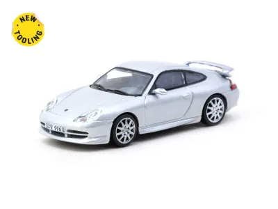 1:64 Tarmac - Porsche 911 GT3 (type996), silver 1:64 Tarmac - Porsche 911 GT3 (type996), silver