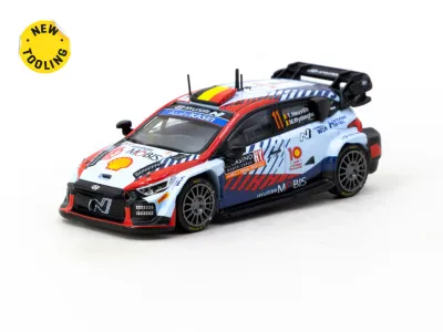 1:64 Tarmac - Hyundai i20 N Rally1 Hybrid Rallye Monte-Carlo 2024 Winner Thierry Neuville/Martijn Wydaegh 1:64 Tarmac - Hyundai i20 N Rally1 Hybrid Rallye Monte-Carlo 2024 Winner Thierry Neuville/Martijn Wydaegh