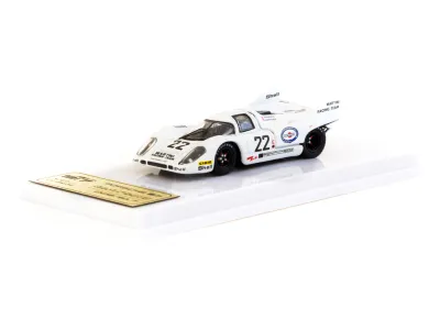 1:64 Tarmac - 1971 Porsche 917KH #22 Winner 24h Le Mans, white/blue