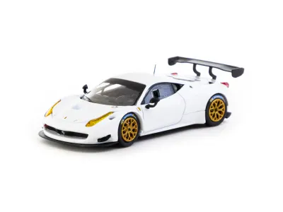 1:64 Tarmac - Ferrari 458 Italia GT3, white 1:64 Tarmac - Ferrari 458 Italia GT3, white