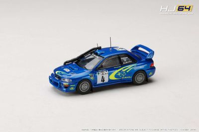 1:64 Hobby Japan - 2000 Subaru Impreza WRC #4 Safari 1:64 Hobby Japan - 2000 Subaru Impreza WRC #4 Safari