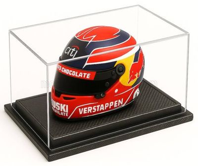 1:2 Atlantic Case - Vitrine Display Box, Leder Sockel Carbon Schwarz *Nur für Helme* *Ohne Helm* 1:2 Atlantic Case - Vitrine Display Box, Leder Sockel Carbon Schwarz *Nur für Helme* *Ohne Helm*