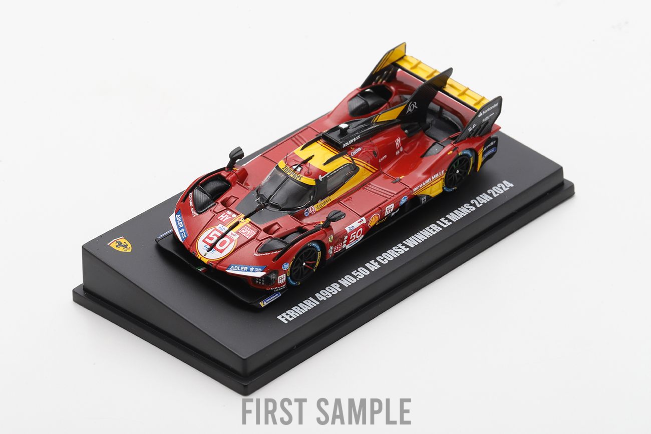 1:64 Looksmart - Ferrari 499P No.50 Ferrari AF Corse Winner Le Mans 24H 2024 A. Fuoco – M. Molina – N. Nielsen