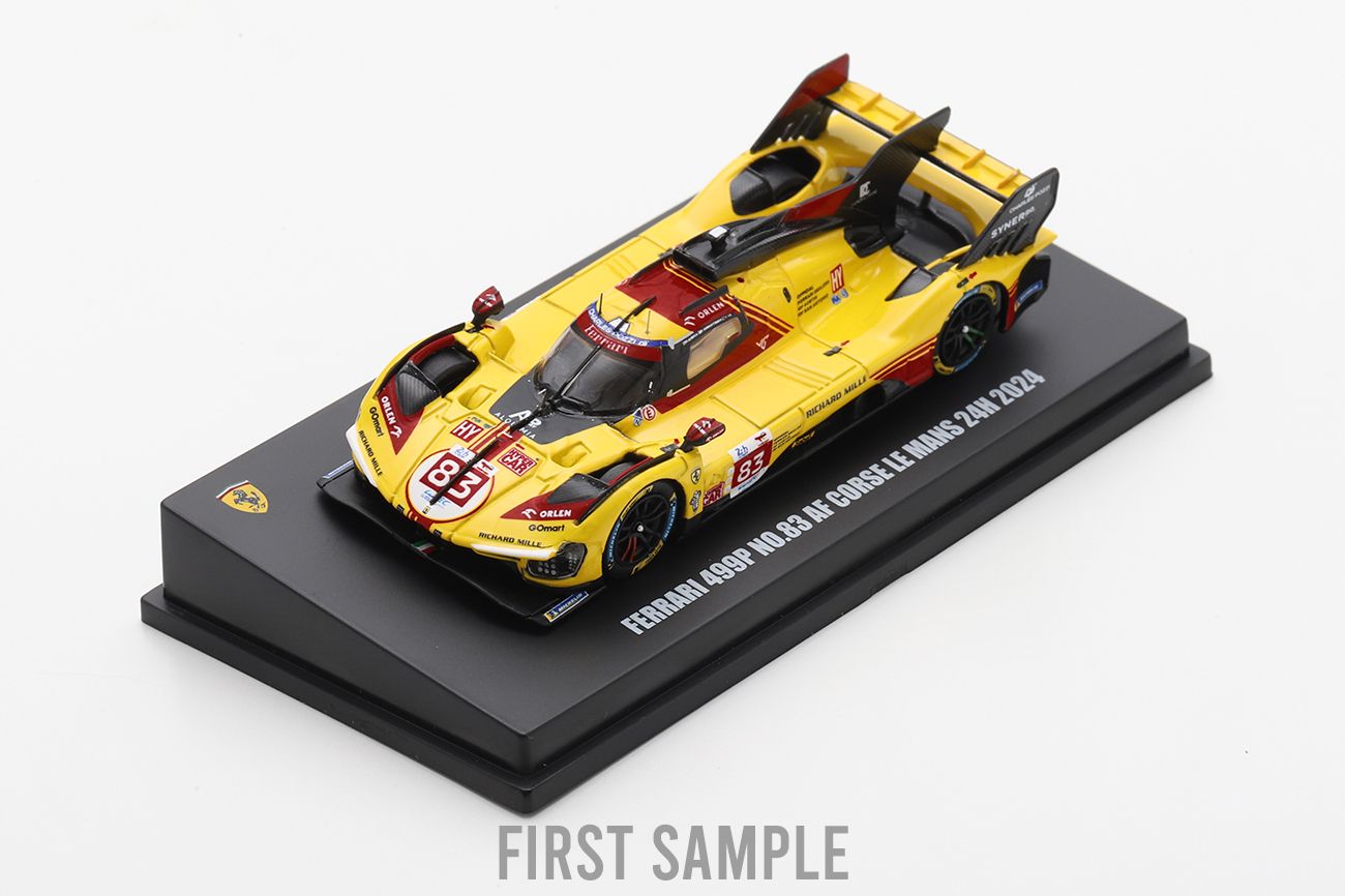 1:64 Looksmart - Ferrari 499P No.83 AF Corse Le Mans 24H 2024 R. Kubica – R. Shwartzman – Y. Ye