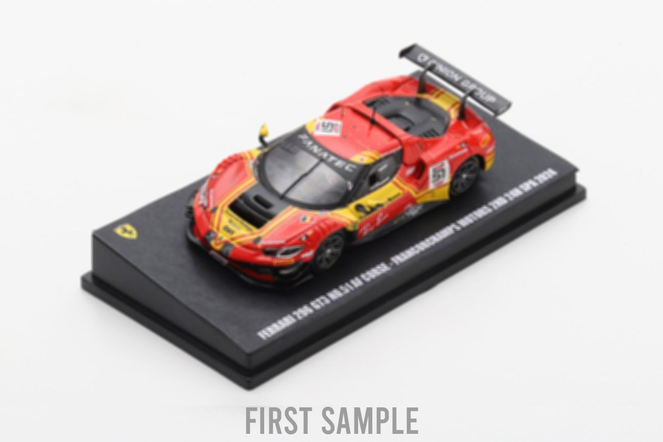 1:64 Looksmart - Ferrari 296 GT3 No.51 AF Corse – Francorchamps Motors 2nd 24H Spa 2024 A. Rovera – D. Rigon – A. Pier Guidi