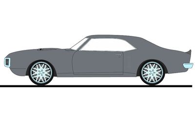 1:18 ACME - 1968 Pontiac Firebird- Street Fighter - Silver Bird Metallic Gun Metal Gray 1:18 ACME - 1968 Pontiac Firebird- Street Fighter - Silver Bird Metallic Gun Metal Gray