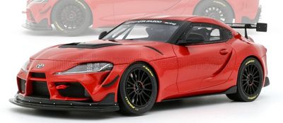 1:18 Otto Mobile - 2023 Toyota Supra GT4 Plasma Orange 1:18 Otto Mobile - 2023 Toyota Supra GT4 Plasma Orange