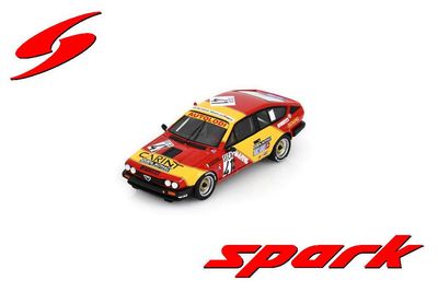 1:43 Spark - Alfa Romeo GTV6 No.41 6th 24H Spa 1983 G. Brancatelli - E. Zapico - R. Drovandi 1:43 Spark - Alfa Romeo GTV6 No.41 6th 24H Spa 1983 G. Brancatelli - E. Zapico - R. Drovandi